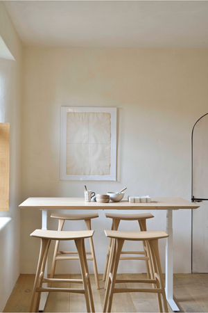   Oak Adjustable Desk M | Oroa.com