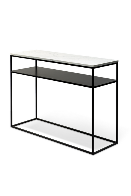   Marble 2-Level Console Table | Oroa.com