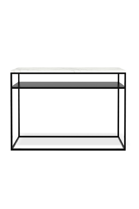   Marble 2-Level Console Table | Oroa.com