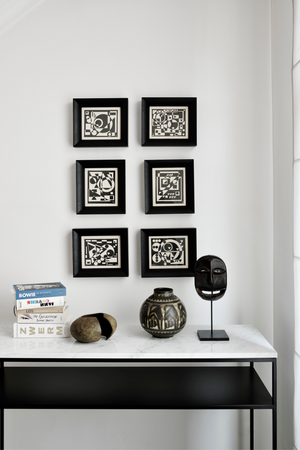   Marble 2-Level Console Table | Oroa.com