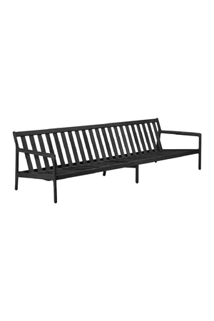   Outdoor Black Teak Lounge Chair | Oroa.com