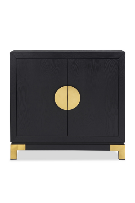   Black Ash Veneer Sideboard | Oroa.com