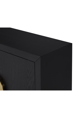   Black Ash Veneer Sideboard | Oroa.com