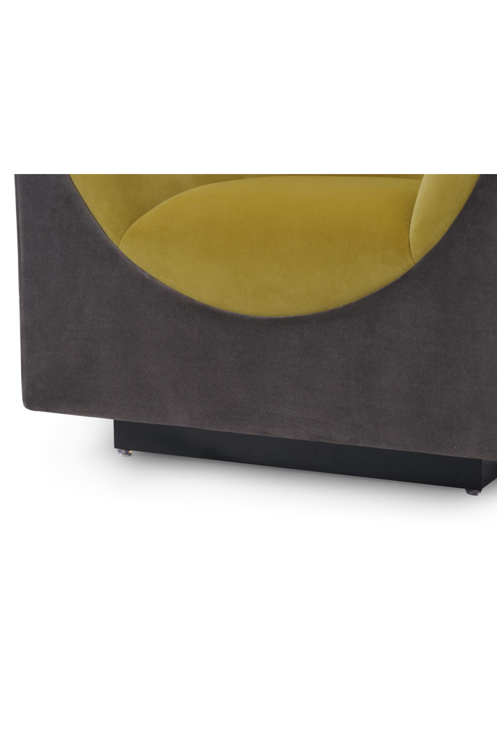   Square Art Deco Accent Chair | Oroa.com