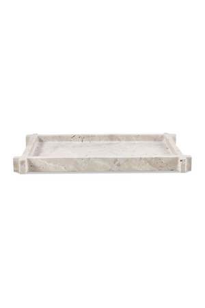   Beige Travertine Tray | Oroa.com