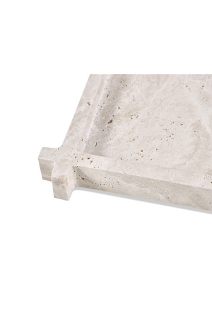   Beige Travertine Tray | Oroa.com