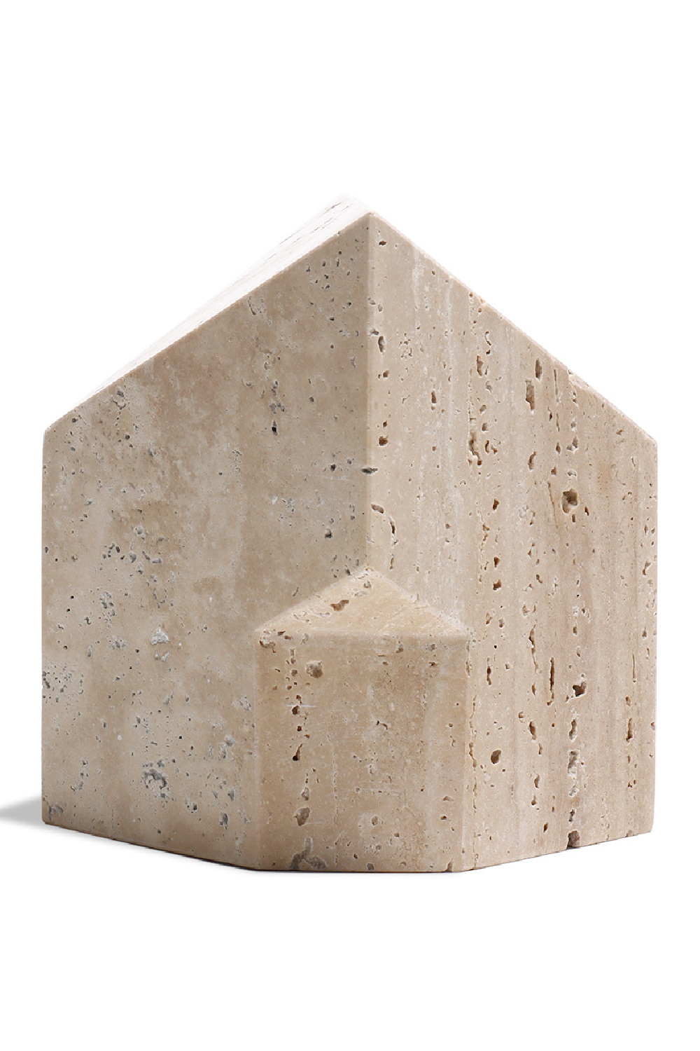   Beige Travertine Faceted Marble | Oroa.com
