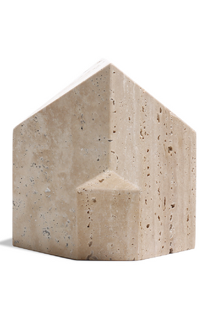   Beige Travertine Faceted Marble | Oroa.com