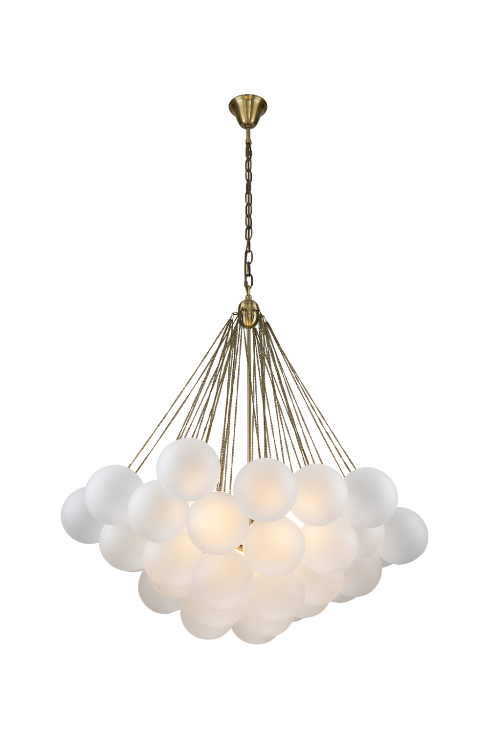   White Glass Orbs Pendant Lamp | Oroa.com