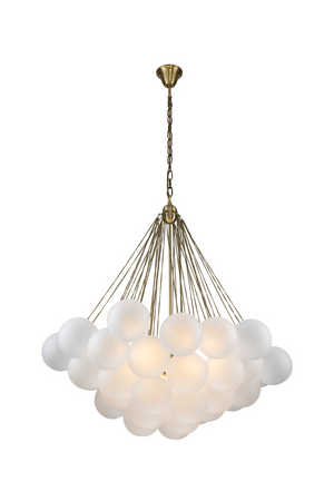   White Glass Orbs Pendant Lamp | Oroa.com