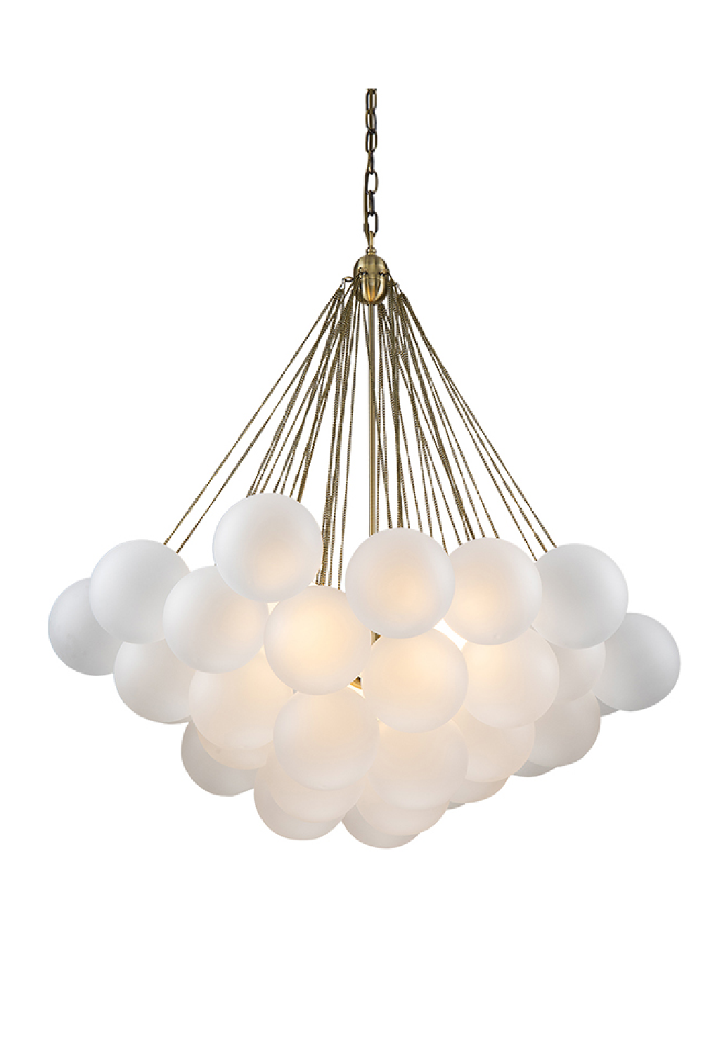   White Glass Orbs Pendant Lamp | Oroa.com