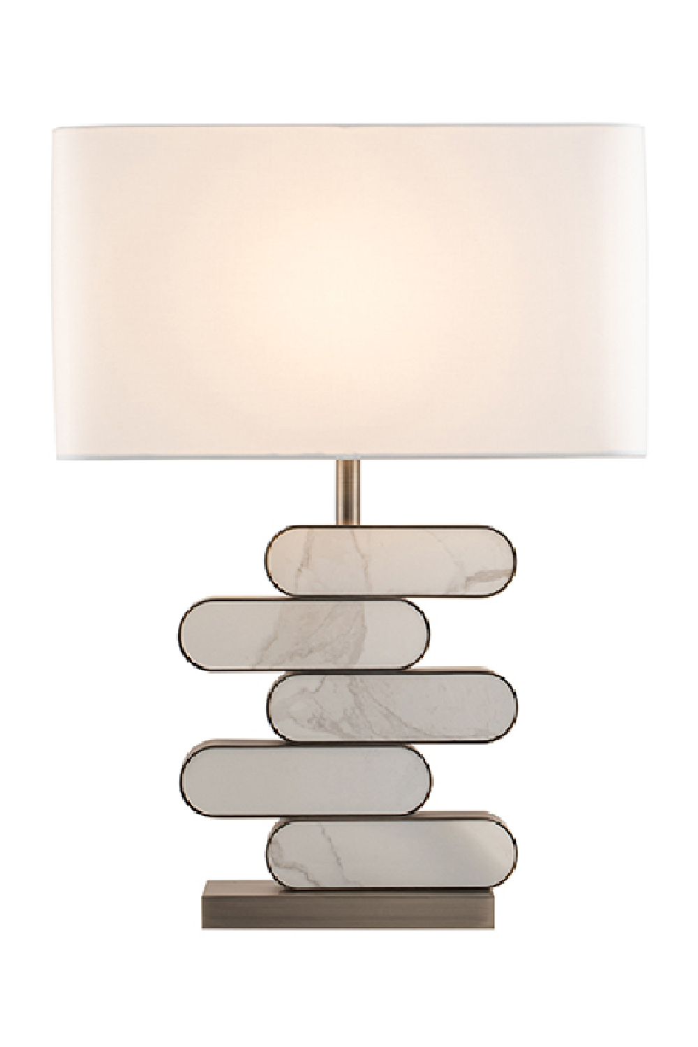   Marble Metal Table Lamp | Oroa.com