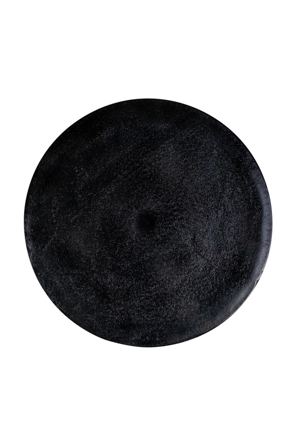   Black Aluminum Modern End Table | Oroa.com